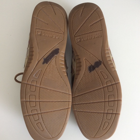 Sperry Top Sider Suede Leather Flats Size 9.5 - Picture 14 of 15